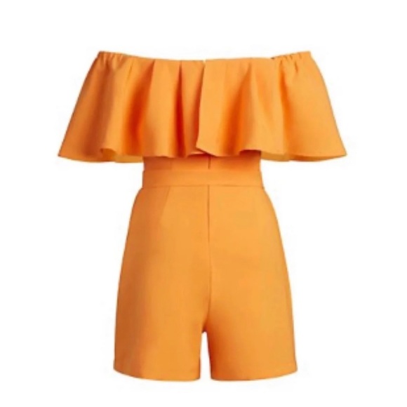 Off Shoulder Romper - Picture 2 of 2